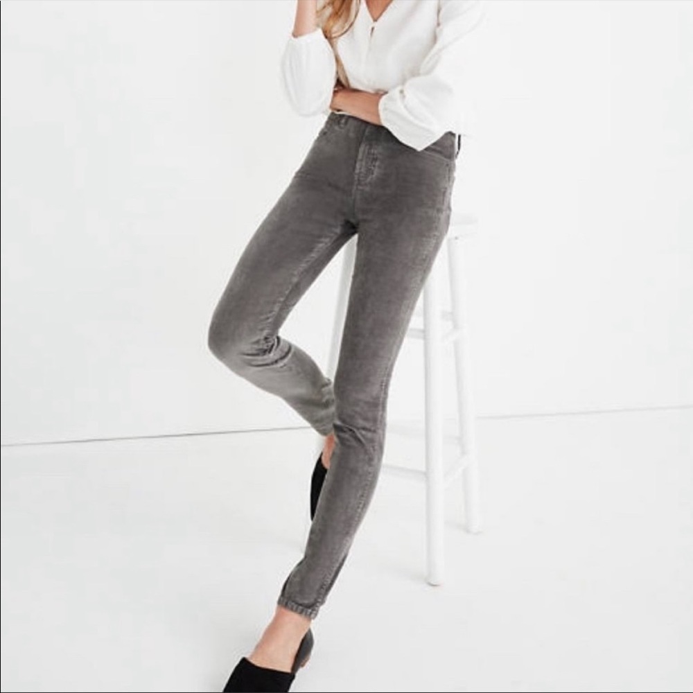 MADEWELL Corduroy Skinny Work Pants Size 26